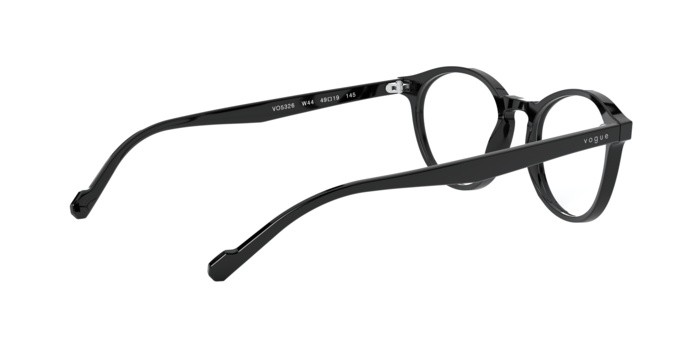Eyeglasses Vogue VO 5326 (W44) color black shape oval lenses demo lens