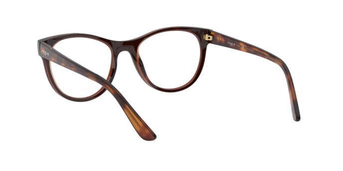Brillen Vogue VO 5336 (2386) farbe dark havana form oval gläser demo lens