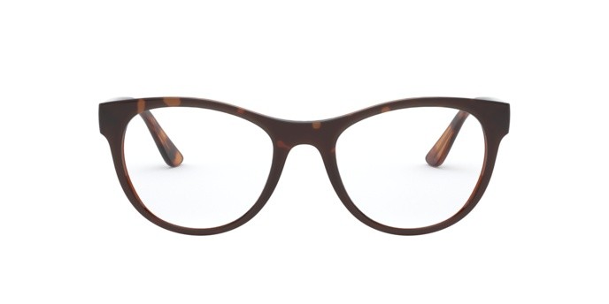 Brillen Vogue VO 5336 (2386) farbe dark havana form oval gläser demo lens
