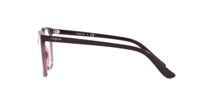 Eyeglasses Vogue VO 5356 (2761) color transparent purple shape square lenses demo lens