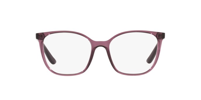 Eyeglasses Vogue VO 5356 (2761) color transparent purple shape square lenses demo lens