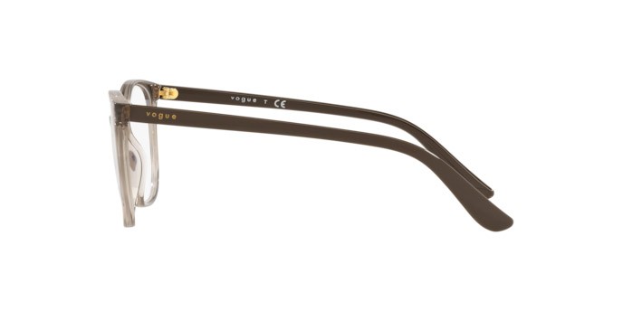 Eyeglasses Vogue VO 5356 (2940) color transparent brown shape square lenses demo lens