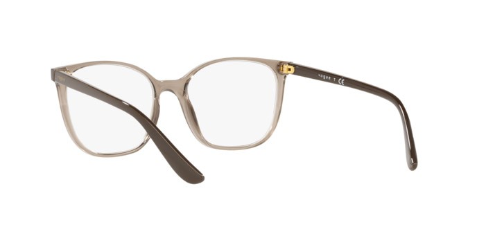 Eyeglasses Vogue VO 5356 (2940) color transparent brown shape square lenses demo lens