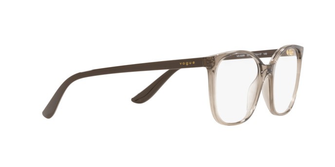 Eyeglasses Vogue VO 5356 (2940) color transparent brown shape square lenses demo lens