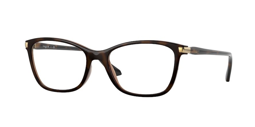 Eyeglasses Vogue VO 5378 (2386) color top havana/brown shape square lenses demo lens