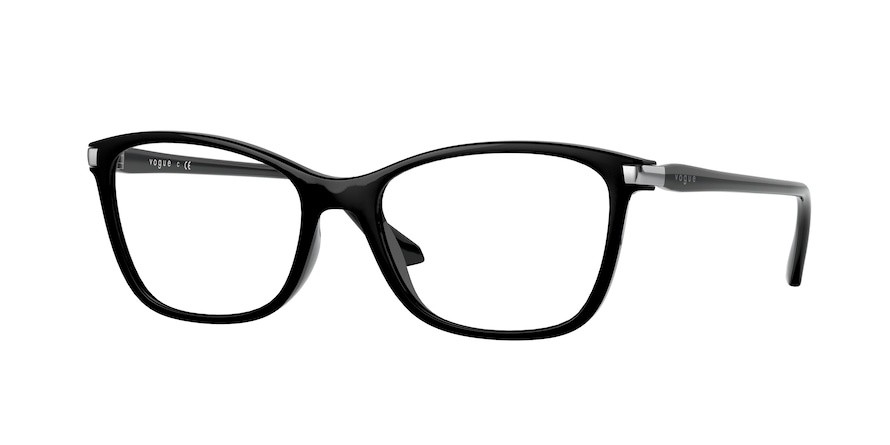 Occhiali da vista Vogue VO 5378 (W44) colore black forma quadrato lenti demo lens