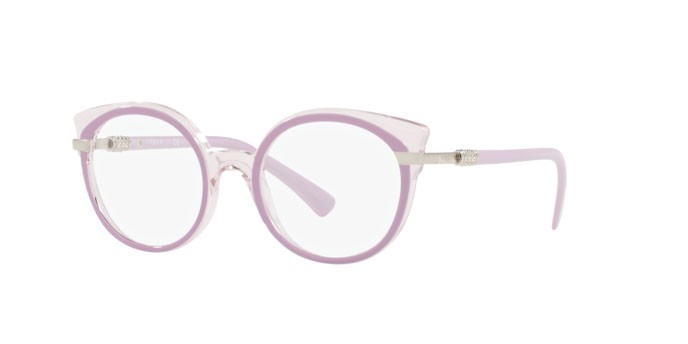 Brillen Vogue VO 5381B (2930) farbe top lilac/transparent pink form pantos gläser demo lens