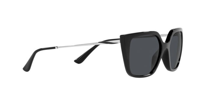 Sonnenbrillen Vogue VO 5386S (W44/87) farbe black form rechteckig gläser dark grey