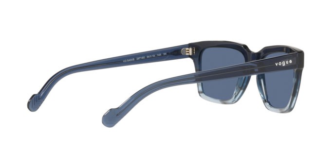 Sonnenbrillen Vogue VO 5404S (297180) farbe gradient blue form rechteckig gläser dark blue