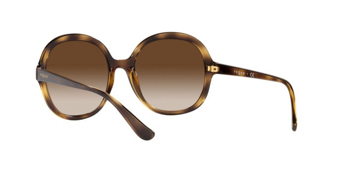 Sonnenbrillen Vogue VO 5410S (W65613) farbe dark havana form quadratisch gläser brown gradient
