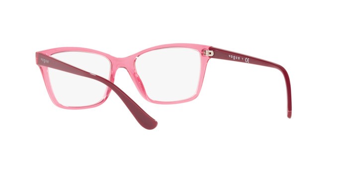 Eyeglasses Vogue VO 5420 (2804) color transparent cherry shape square lenses demo lens