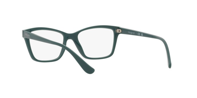 Occhiali da vista Vogue VO 5420 (3050) colore full dark green forma quadrato lenti lente demo
