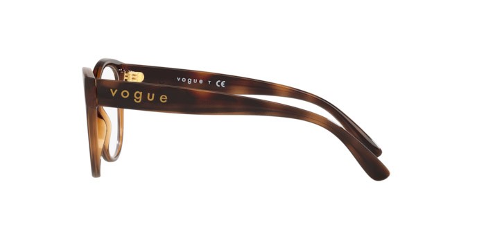 Brillen Vogue VO 5421 (2386) farbe top havana/light brown form pantos gläser demo lens