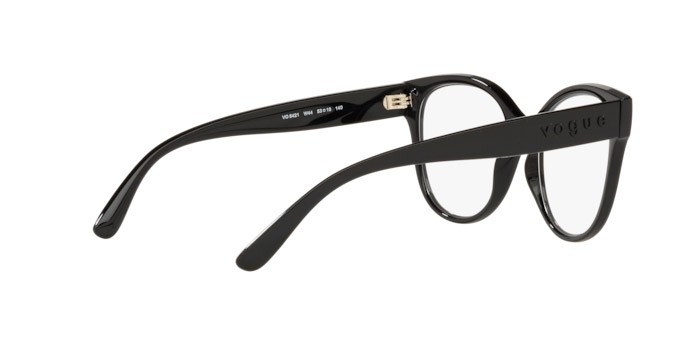 Occhiali da vista Vogue VO 5421 (W44) colore black forma pantos lenti demo lens