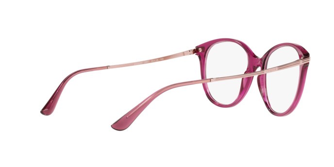 Eyeglasses Vogue VO 5423 (2987) color transparent fuchsia shape pantos lenses demo lens