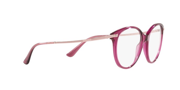 Eyeglasses Vogue VO 5423 (2987) color transparent fuchsia shape pantos lenses demo lens