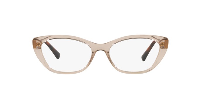 Occhiali da vista Vogue VO 5425B (2990) colore transparent light brown forma ovale lenti demo lens
