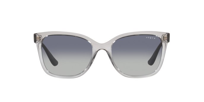 Sunglasses Vogue VO 5426S (27264L) color transparent grey shape square lenses grey gradient dark blue
