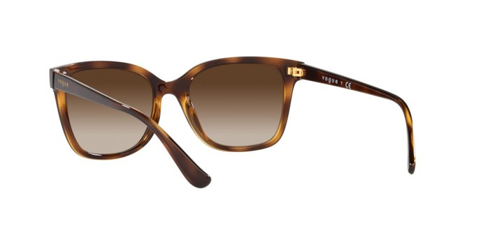 Sunglasses Vogue VO 5426S (W65613) color dark havana shape square lenses brown gradient