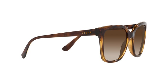 Sunglasses Vogue VO 5426S (W65613) color dark havana shape square lenses brown gradient