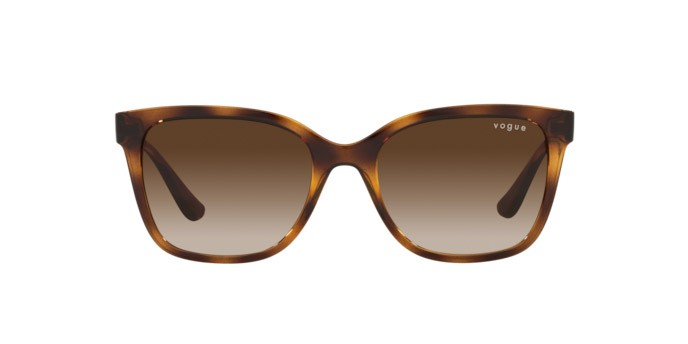 Sunglasses Vogue VO 5426S (W65613) color dark havana shape square lenses brown gradient