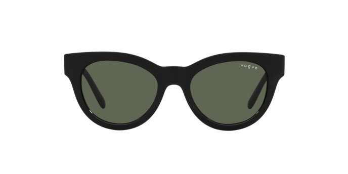 Sonnenbrillen Vogue VO 5429S (W44/71) farbe black form oval gläser dark green