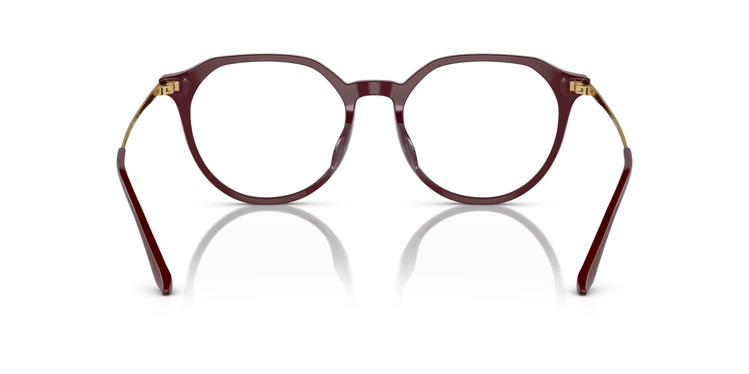 Occhiali da vista Vogue VO 5430D (2139) colore bordeaux full forma irregolare lenti lente demo