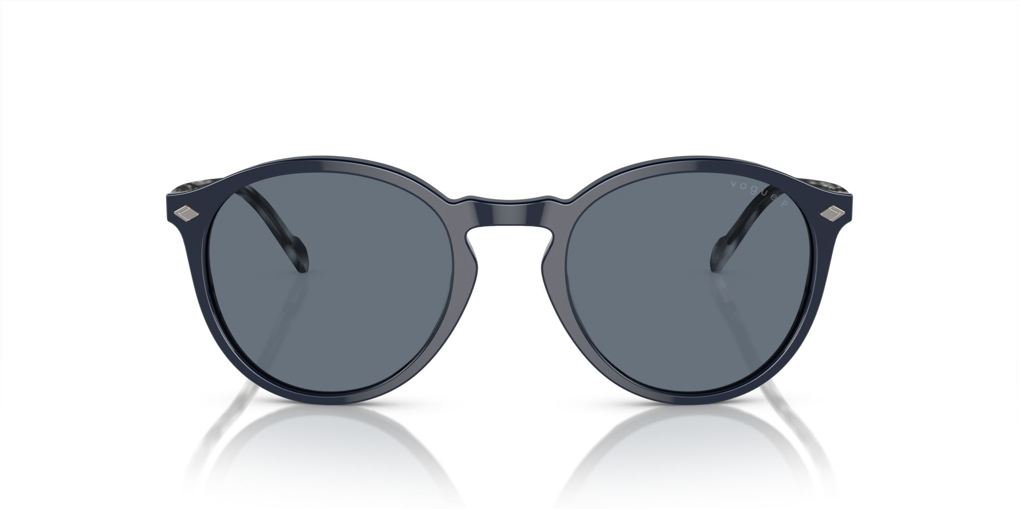 Sonnenbrillen Vogue VO 5432S (23194Y) farbe blu scuro full form pantos gläser polar blu