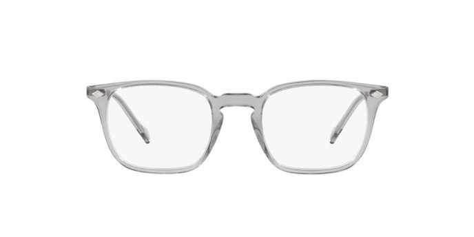 Brillen Vogue VO 5433 (2820) farbe transparent grey form quadratisch gläser demo lens