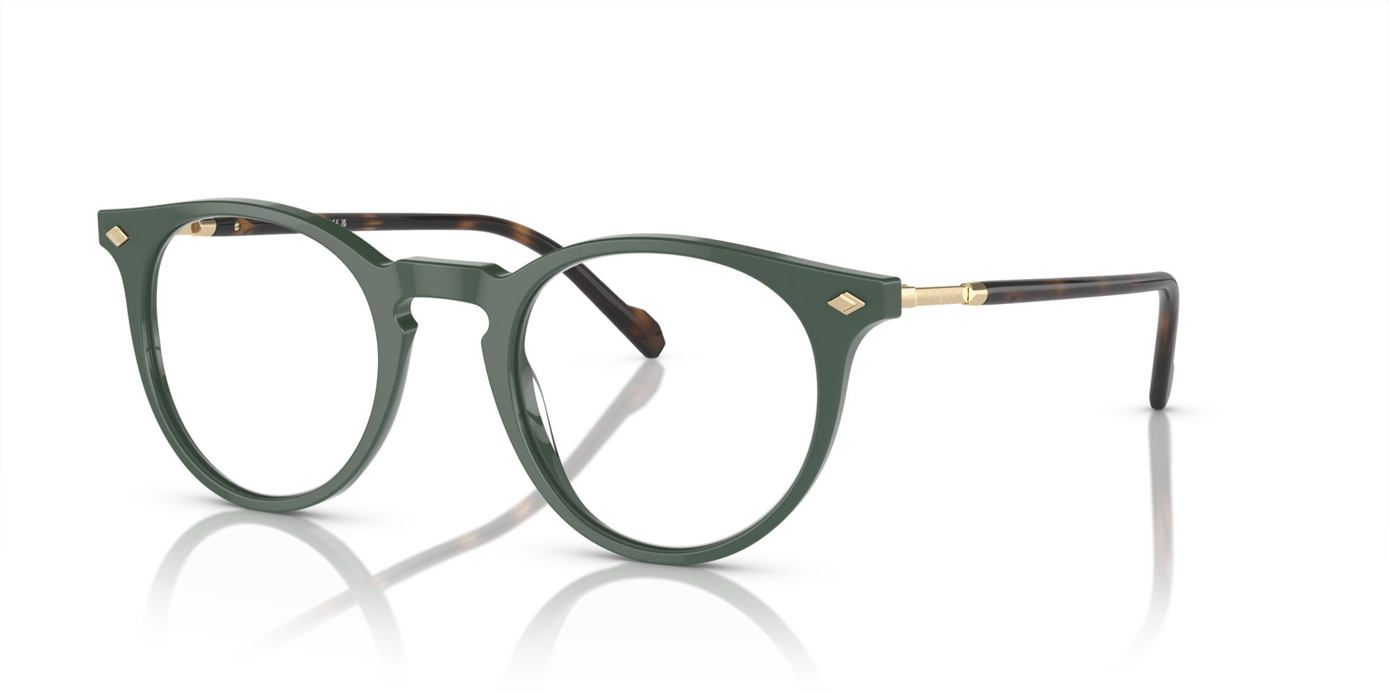 Brillen Vogue VO 5434 (3092) farbe verde polvere form pantos gläser lente demo