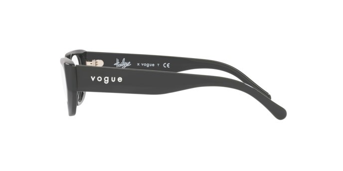 Brillen Vogue VO 5439 (3000) farbe dark green form unregelmäßig gläser demo lens