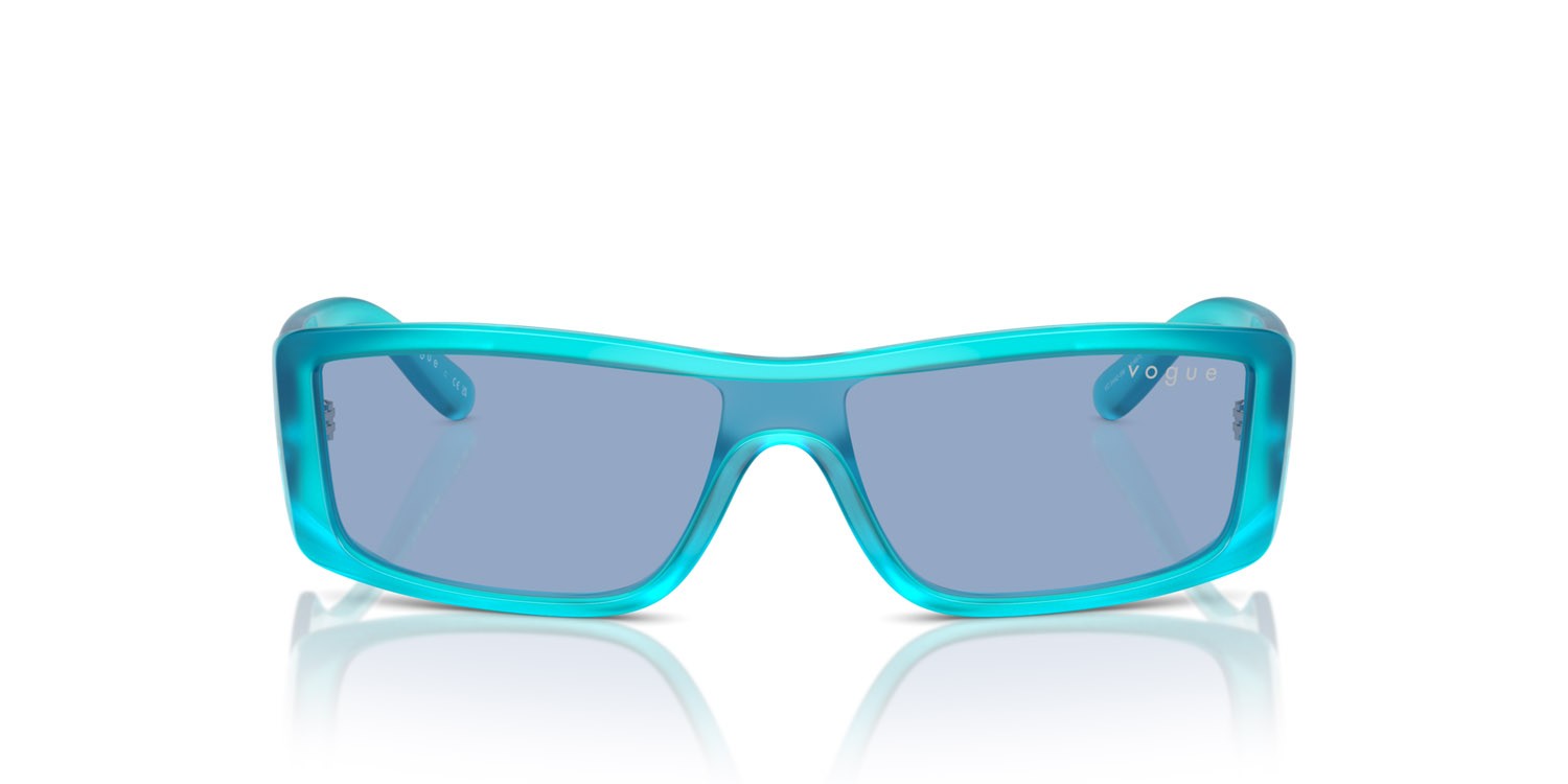 Sonnenbrillen Vogue VO 5442SM (316972) farbe celeste opalino form rechteckig gläser azzurro