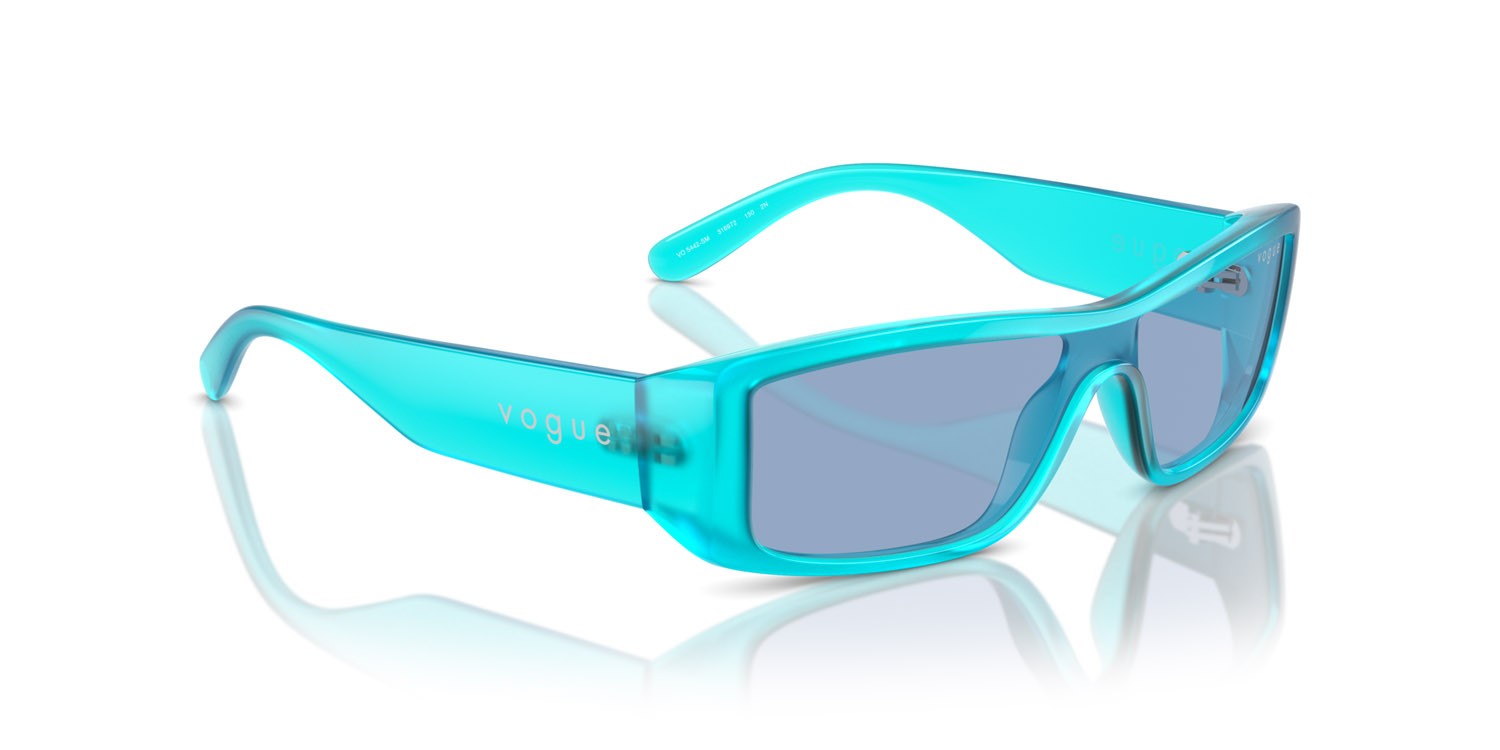 Sonnenbrillen Vogue VO 5442SM (316972) farbe celeste opalino form rechteckig gläser azzurro