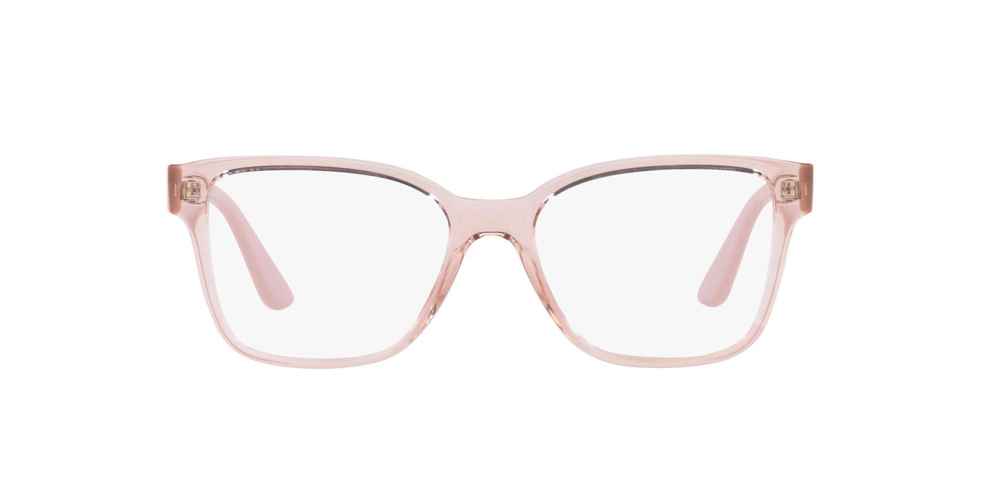 Eyeglasses Vogue VO 5452 (2942) color rosa trasparente shape square lenses lente demo