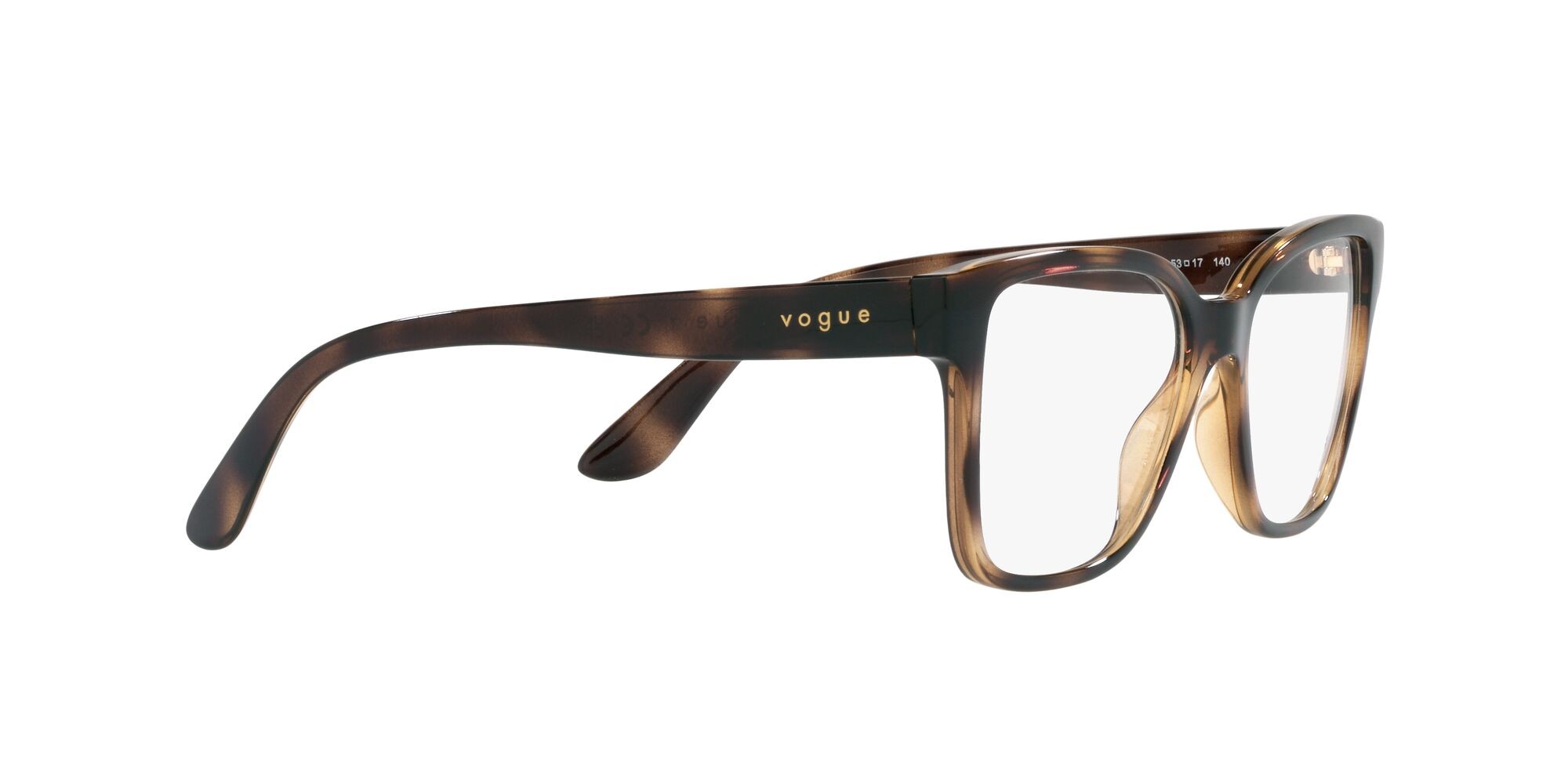 Occhiali da vista Vogue VO 5452 (W656) colore havana scuro forma quadrato lenti lente demo
