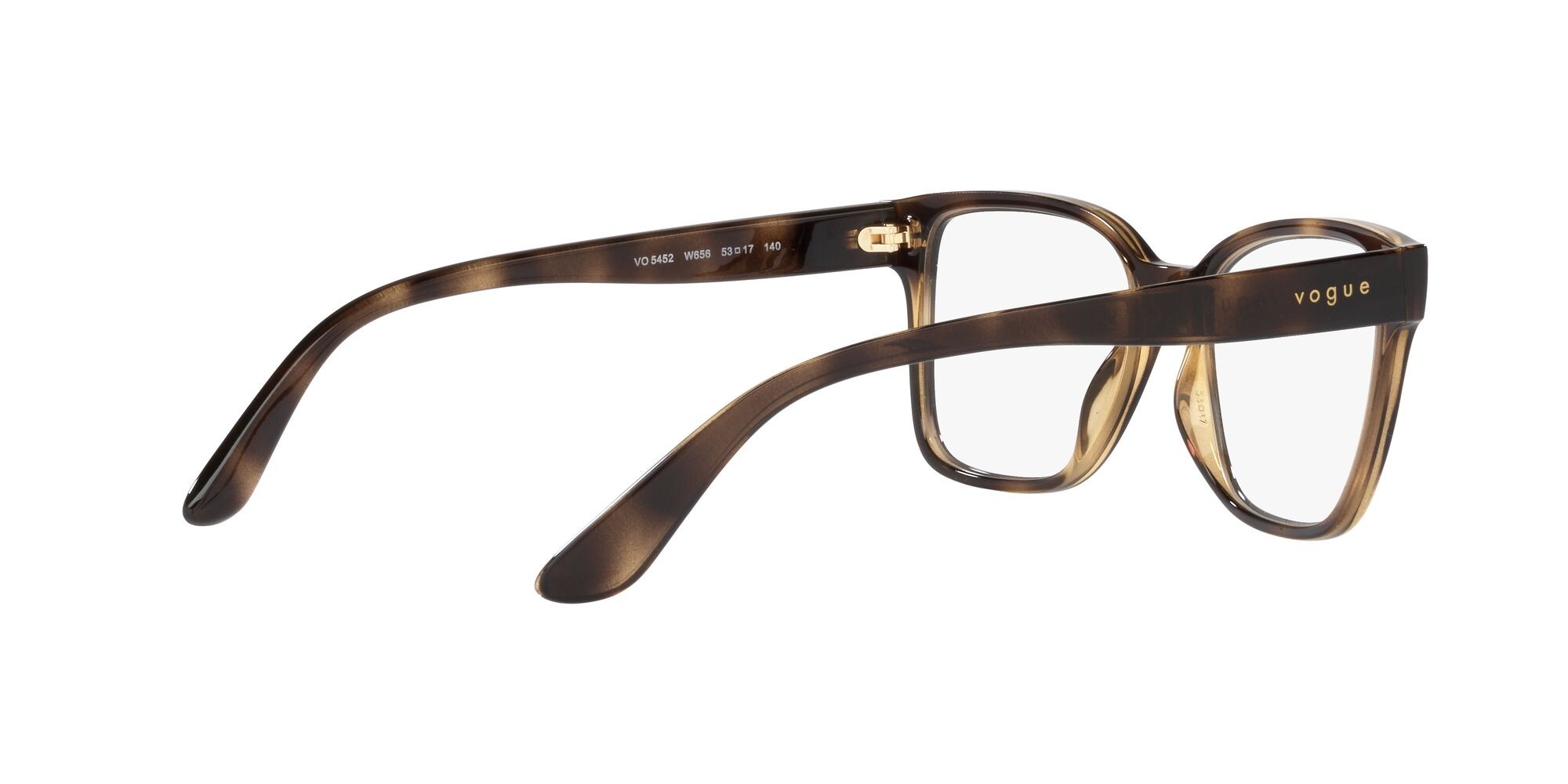 Occhiali da vista Vogue VO 5452 (W656) colore havana scuro forma quadrato lenti lente demo