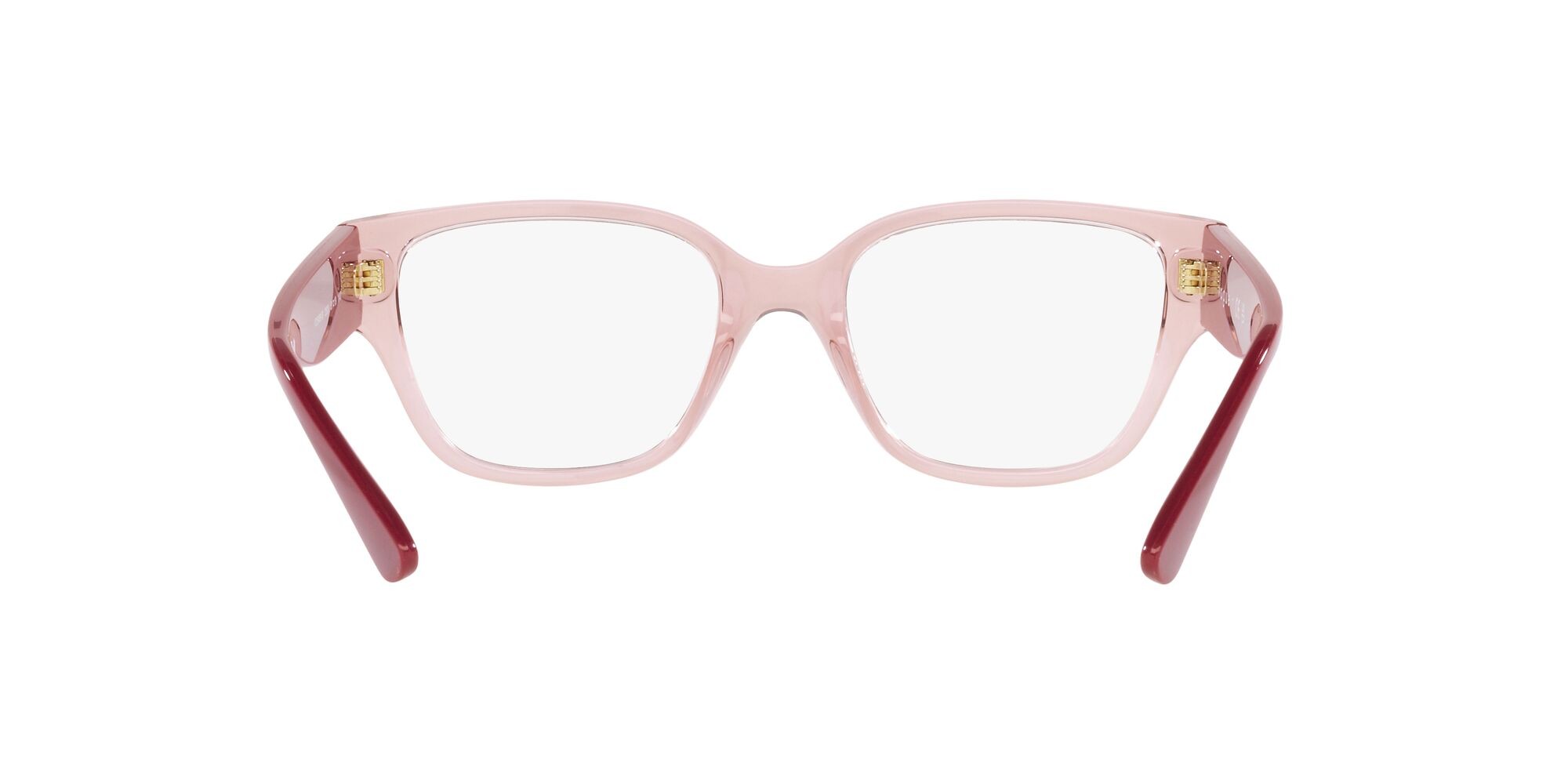 Brillen Vogue VO 5458B (2828) farbe transparent light pink form quadratisch gläser lente demo