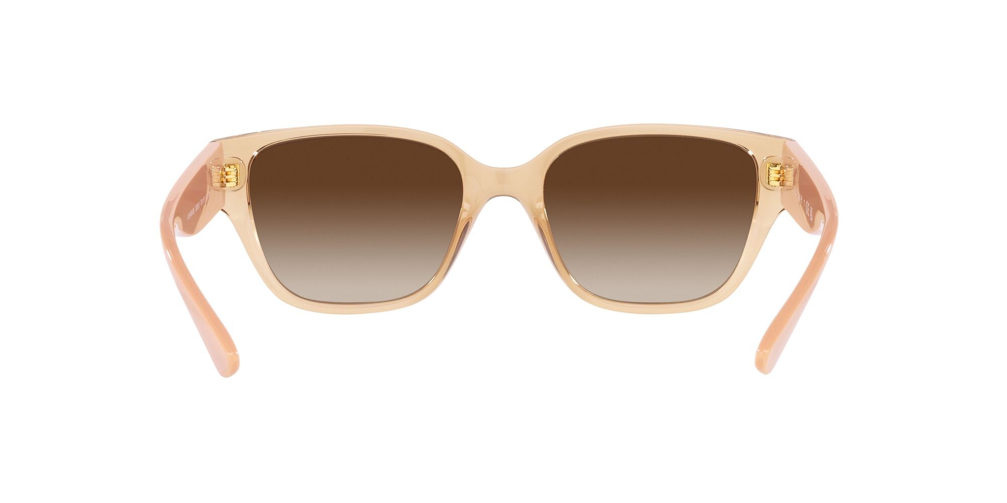 Sonnenbrillen Vogue VO 5459SB (282613) farbe marrone chiaro trasparente form quadratisch gläser marrone sfumato