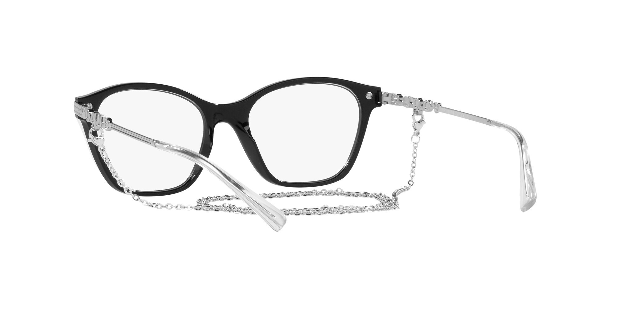Brillen Vogue VO 5461 (W44) farbe nero form cat-eye gläser lente demo