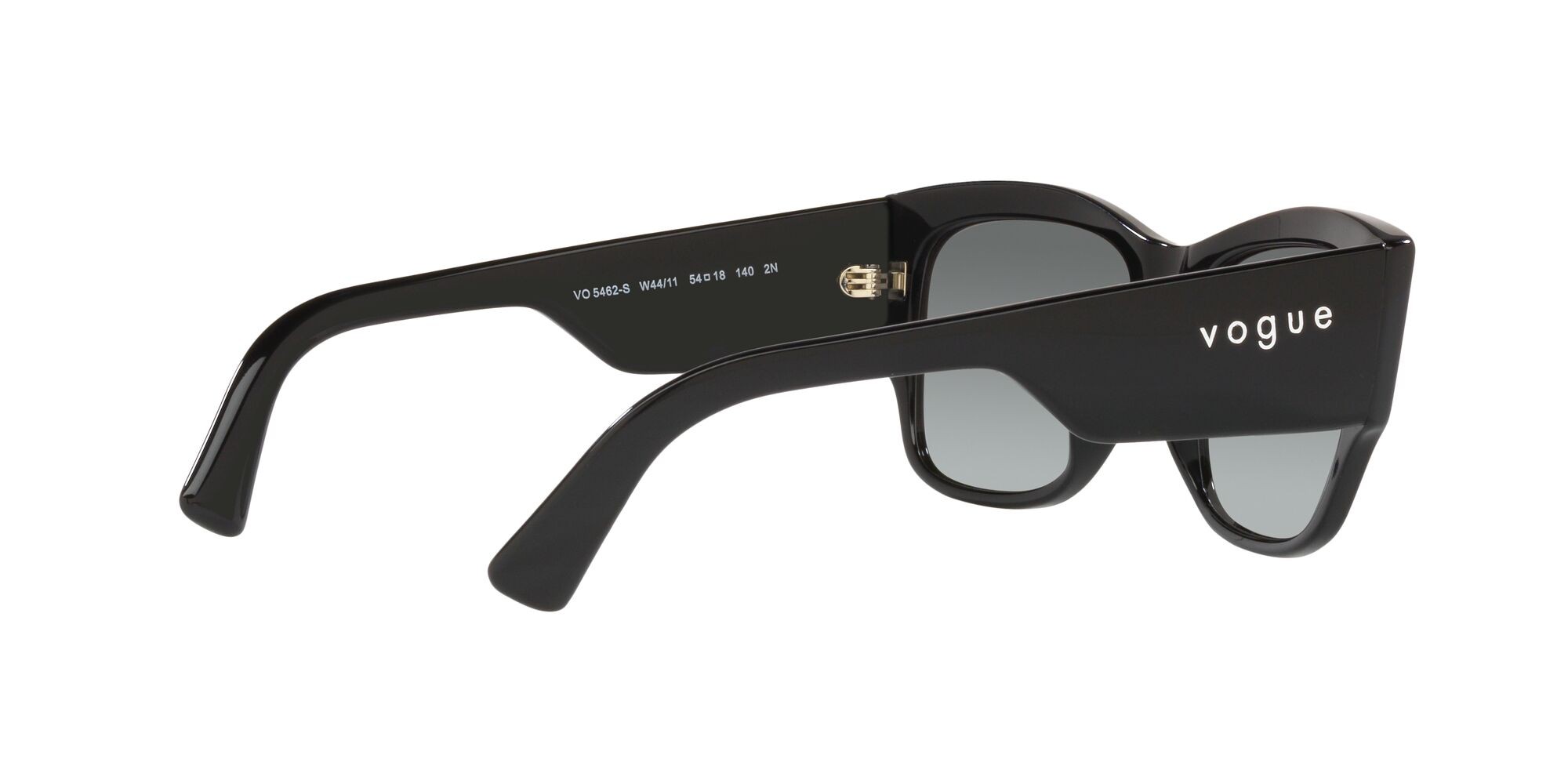 Sunglasses Vogue VO 5462S (W44/11) color nero shape square lenses grigio sfumato