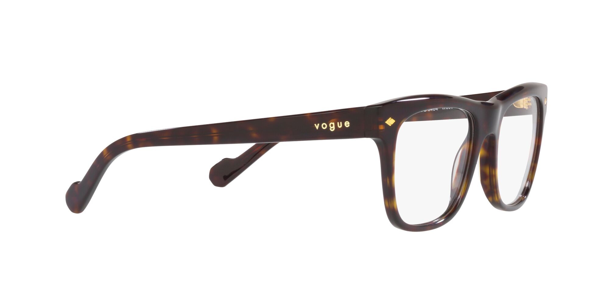Occhiali da vista Vogue VO 5464 (W656) colore havana scuro forma quadrato lenti lente demo