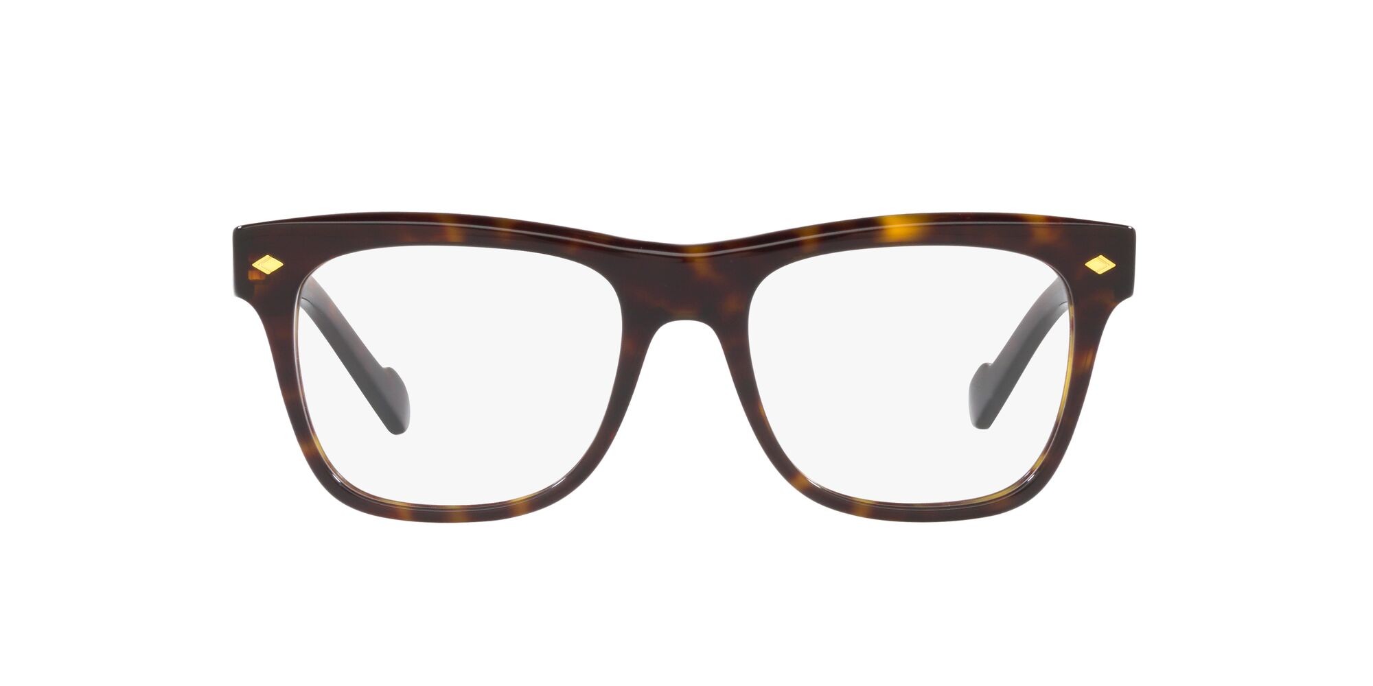 Occhiali da vista Vogue VO 5464 (W656) colore havana scuro forma quadrato lenti lente demo