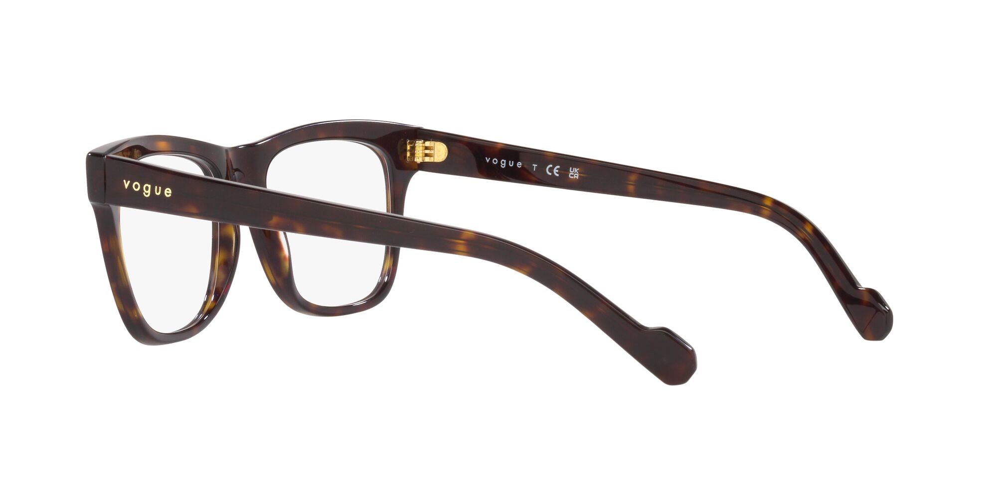 Occhiali da vista Vogue VO 5464 (W656) colore havana scuro forma quadrato lenti lente demo
