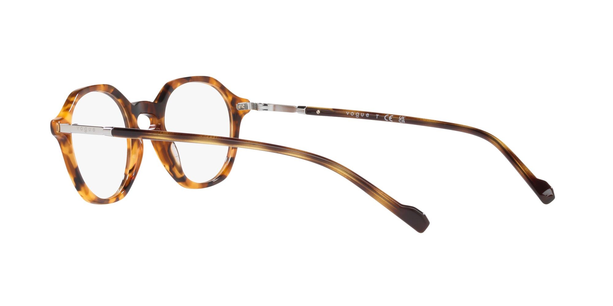 Eyeglasses Vogue VO 5472 (2819) color havana miele shape irregular lenses lente demo