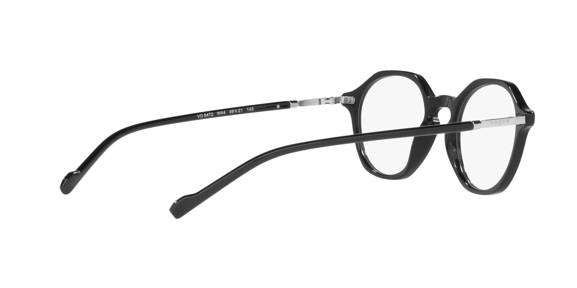 Brillen Vogue VO 5472 (W44) farbe nero form unregelmäßig gläser lente demo