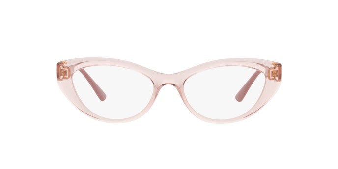Brillen Vogue VO 5478B (2763) farbe rosa trasparente form oval gläser lente demo