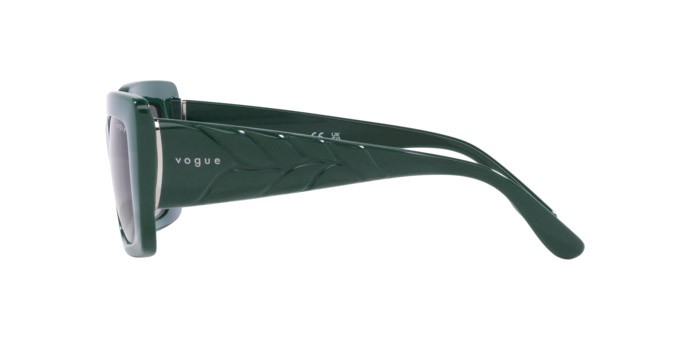 Sunglasses Vogue VO 5481S (305011) color full dark green shape rectangle lenses grigio sfumato