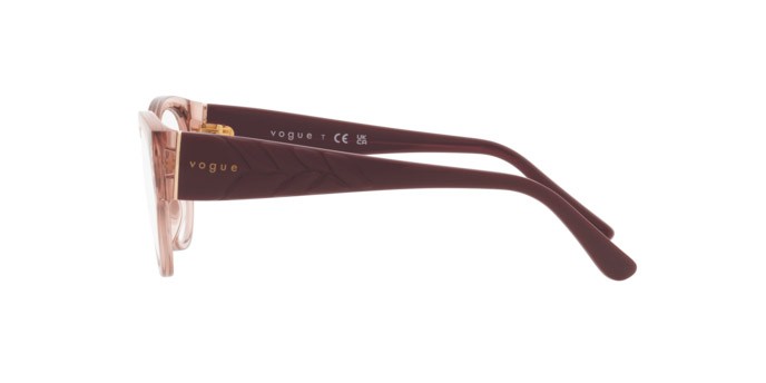 Occhiali da vista Vogue VO 5482 (2864) colore rosa trasparente forma pantos lenti lente demo
