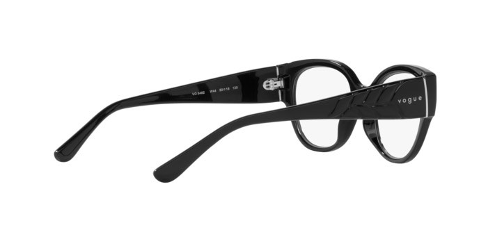 Eyeglasses Vogue VO 5482 (W44) color nero shape pantos lenses lente demo