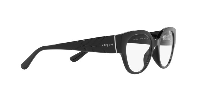 Eyeglasses Vogue VO 5482 (W44) color nero shape pantos lenses lente demo
